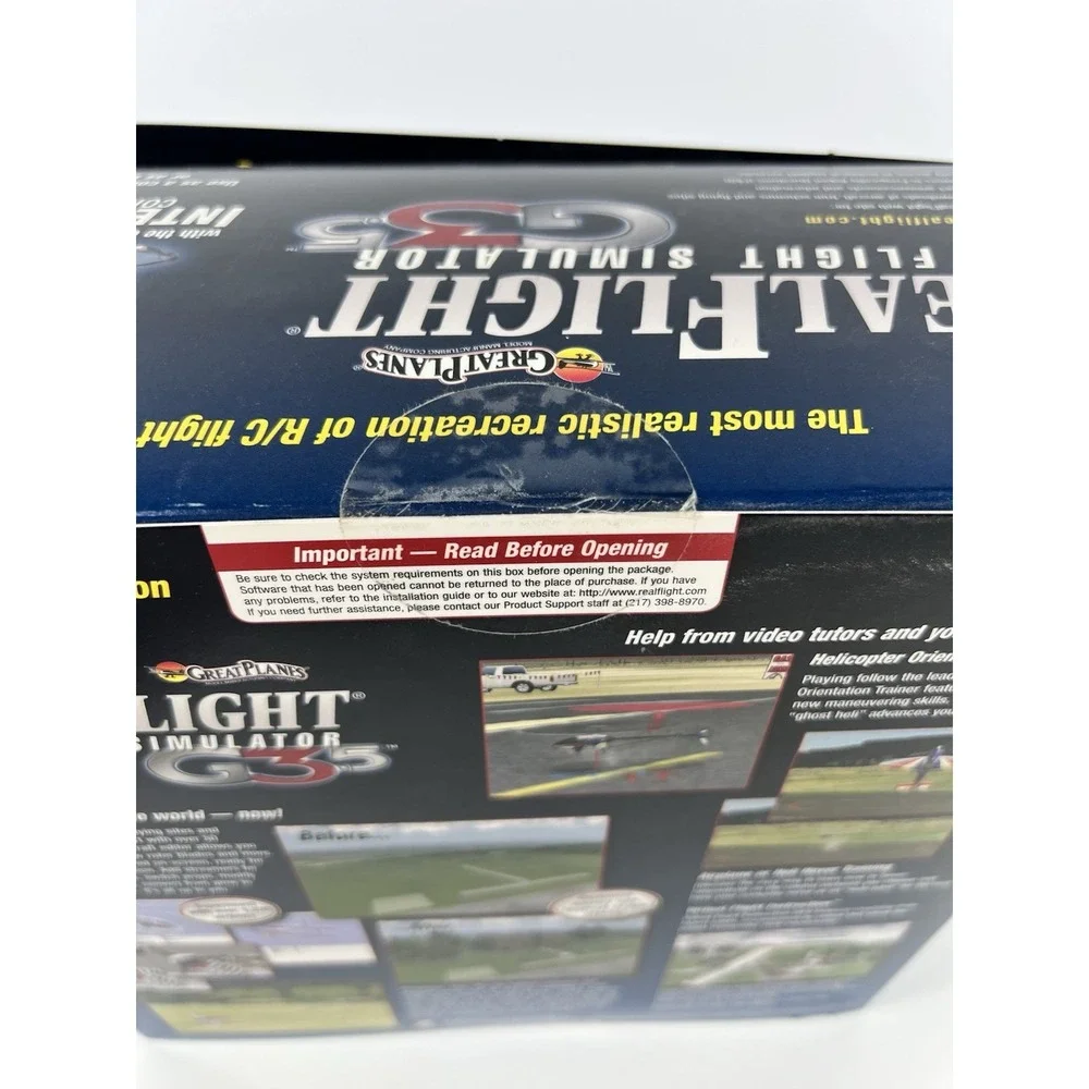Great Planes Real Flight R/C Flight Simulator G3.5 Controller & Expansion Packs